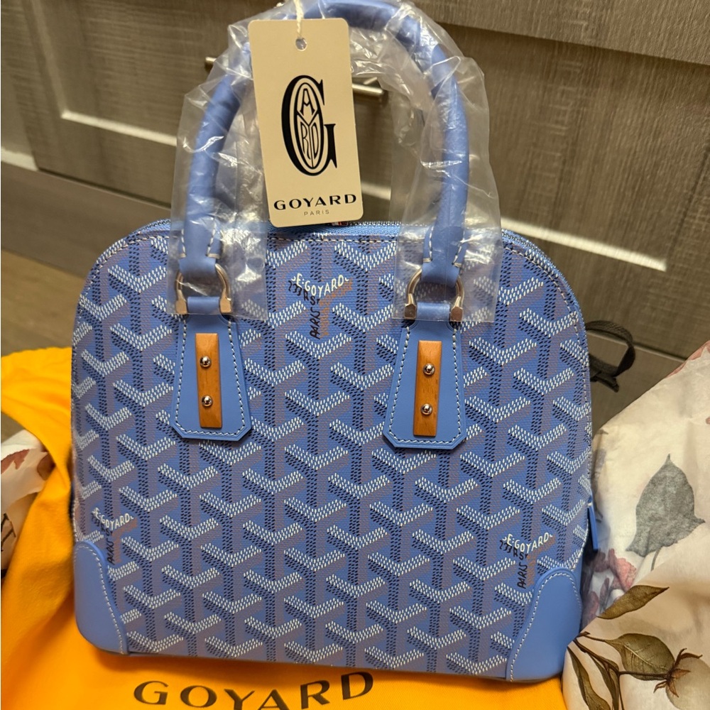 NWT Goyard limited edition mini vendome bag in iris rare